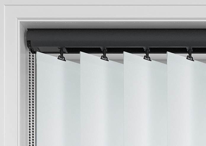 Trinity (FR Blackout), Silk White - Vertical Blind - Image 14